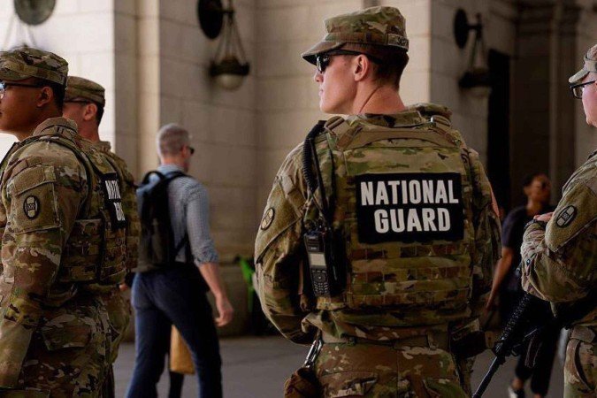 Por que Trump tenta enviar a Guarda Nacional para várias cidades dos EUA? -  (crédito: BBC Geral)