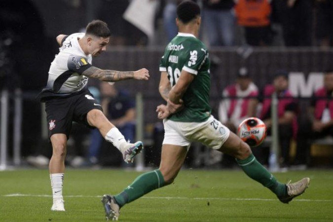 Garro se envolveu em confusão na final do Paulistão contra o Palmeiras - (crédito: Foto: Rodrigo Coca/Agência Corinthians e Alan Morici/Agência Corinthians) Garro se envolveu em confusão na final do Paulistão contra o Palmeiras - (crédito: Foto: Rodrigo Coca/Agência Corinthians e Alan Morici/Agência Corinthians)