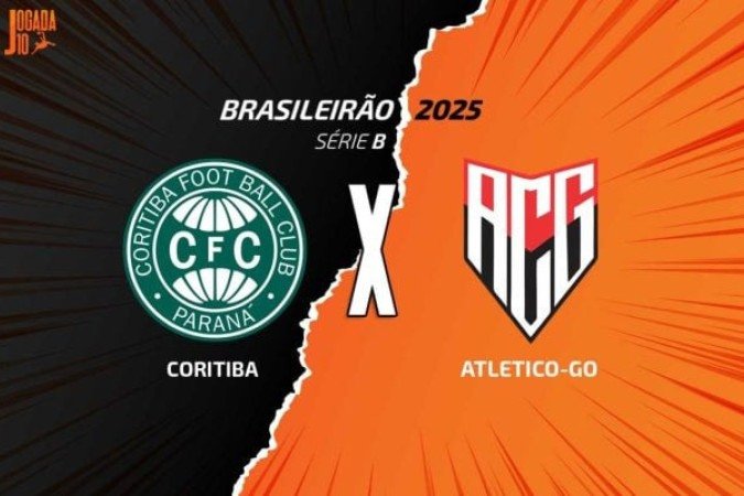 Coritiba e Atlético Goianiense se enfrentam pela 31ª rodada da Série B -  (crédito: Foto: Arte/Jogada10)