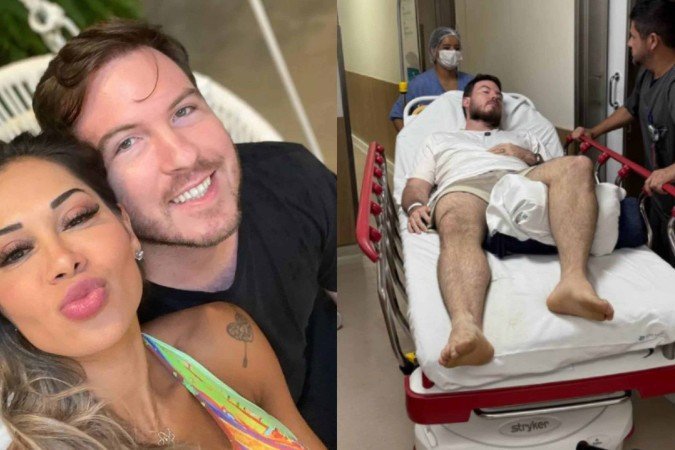 Marido de Maíra Cardi é hospitalizado e festa de casamento é paralizada -  (crédito: Reprodução/Instagram)