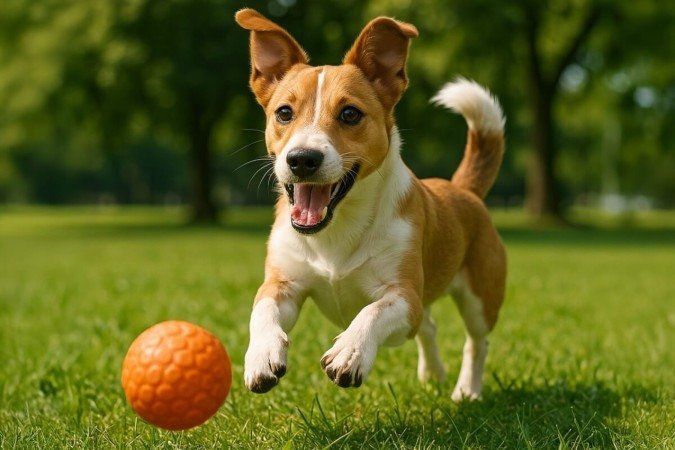 Enquanto alguns cachorros são mais brincalhões e alegres, outros preferem momentos calmos e reservados (Imagem: John Revrson | Shutterstock) - (crédito: EdiCase) Enquanto alguns cachorros são mais brincalhões e alegres, outros preferem momentos calmos e reservados (Imagem: John Revrson | Shutterstock) - (crédito: EdiCase)