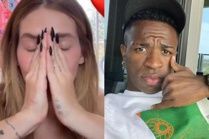 Virginia se pronuncia pela primeira após Vini Jr. ser exposto por modelos -  (crédito: Reprodução/Instagram)