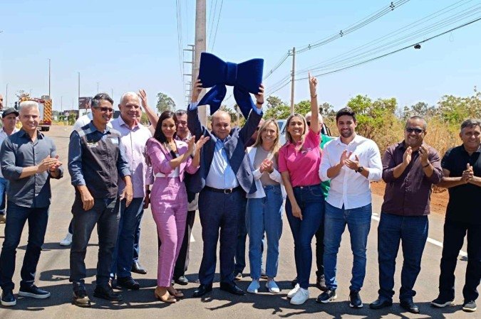 Com investimento de R$ 10 milhões, marginal da BR-040 é inaugurada  -  (crédito: Ana Carolina Alves/CB)