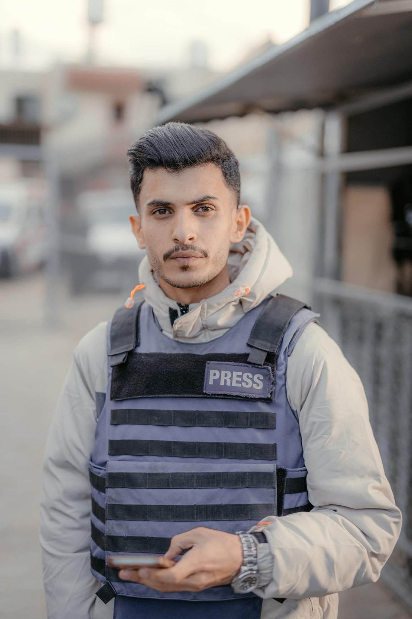 Ahmed Hassan Youssef Al-Saifi, rep&oacute;rter fotogr&aacute;fico palestino 