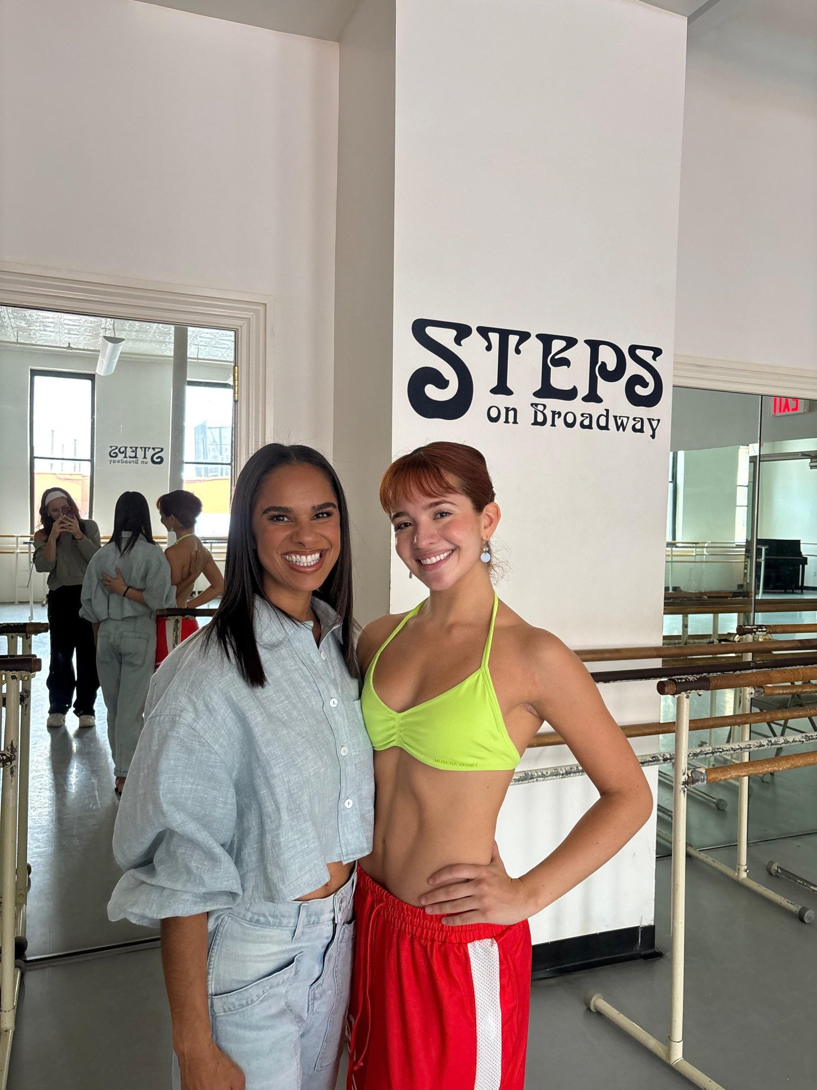  Misty Copeland, bailarina norte-americana, faz aulas particulares no mesmo conservatório que Gabriela