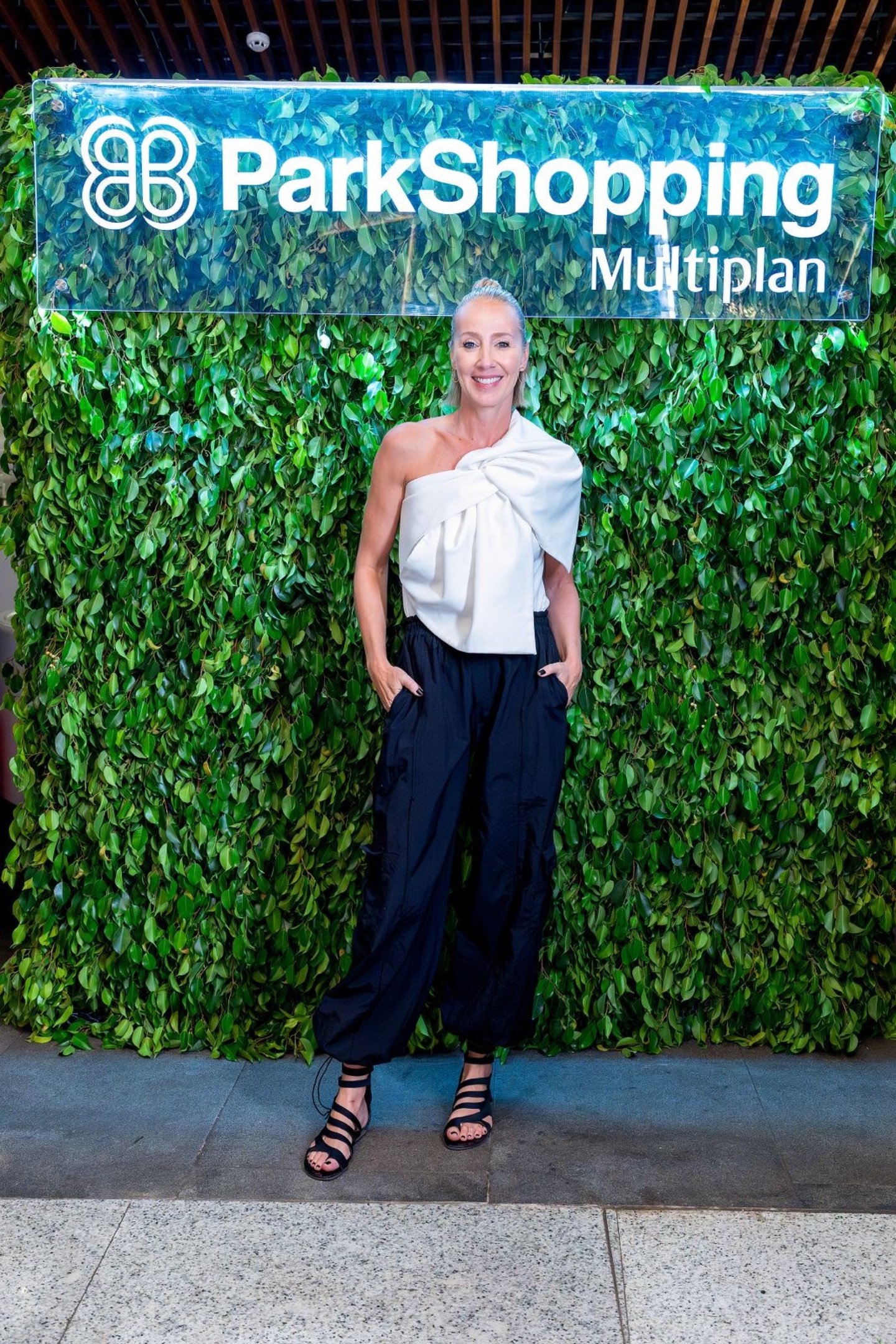 A empresária e consultora de estilo se apresentou no ParkShopping 