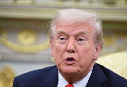 Presidente dos EUA anunciou que havia autorizado operações da CIA contra a Venezuela - (crédito: Jim Watson/AFP)