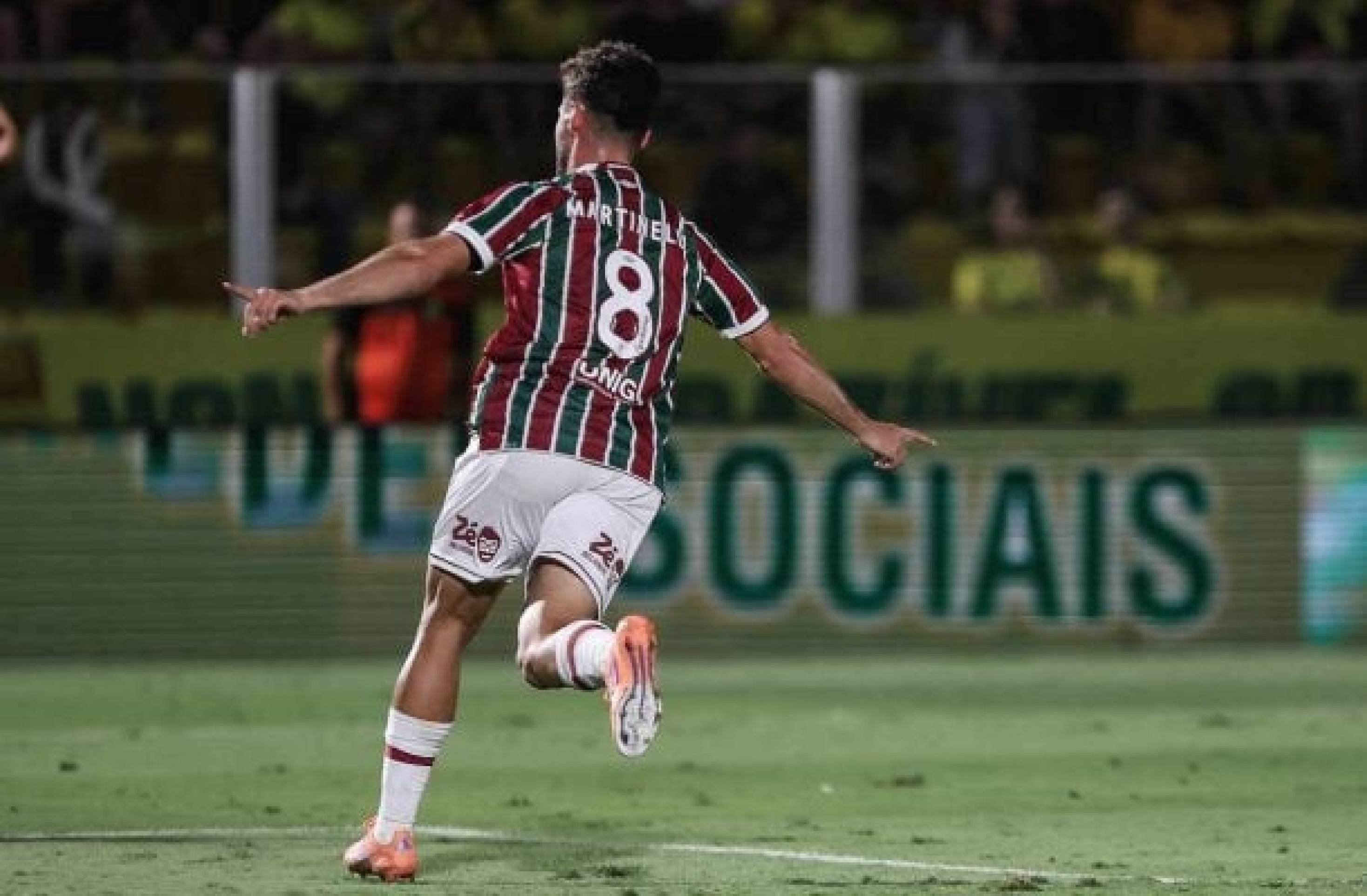 Martinelli iguala melhor marca de participações em gols pelo Fluminense