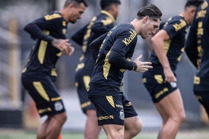 Peixe só tem a ausência de Neymar dentro de campo  -  (crédito: Foto: Raul Baretta/Santos FC)