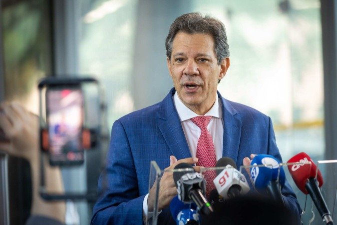 Haddad pede que o PL vote a favor do projeto que combate grandes devedores