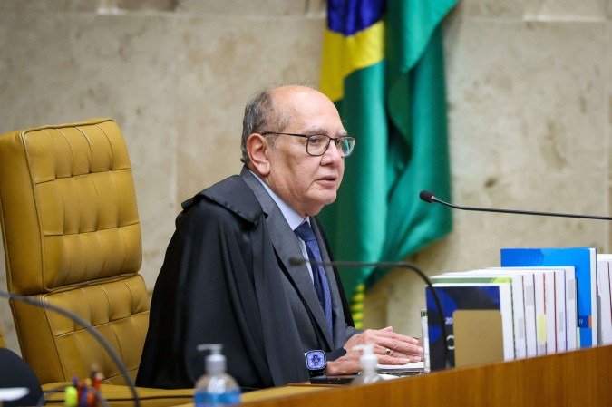 Gilmar Mendes, na sessão desta quinta-feira: 