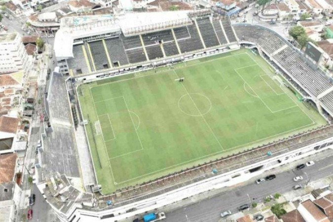 Tricolor vai jogar com Flamengo e Bragantino na Vila Belmiro -  (crédito: Foto: Fabio Maradei/Santos FC)