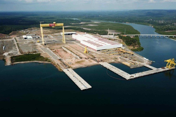 Enseada do Paraguaçu, na Bahia