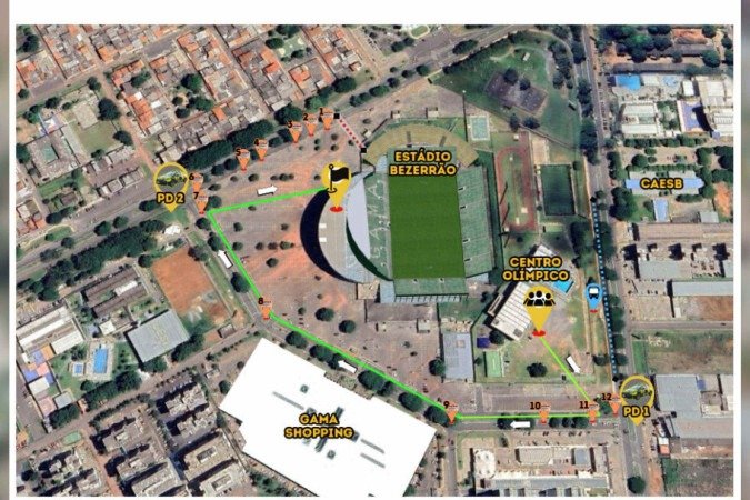 O desfile terá início às 8h30, seguindo em cortejo em direção ao Estádio Bezerrão, onde está programado para se encerrar por volta do meio-dia - (crédito: Divulgação/Detran-DF) O desfile terá início às 8h30, seguindo em cortejo em direção ao Estádio Bezerrão, onde está programado para se encerrar por volta do meio-dia - (crédito: Divulgação/Detran-DF)