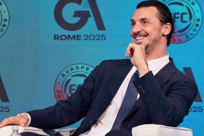 Ibrahimovic falou sobre a chegada de Carlo Ancelotti à Seleção Brasileira -  (crédito: Foto: Reprodução/Instagram)