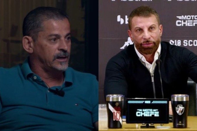 Valdir Bigode cobra o Vasco e se emociona em assembleia de credores - (crédito: Foto: Reprodução) Valdir Bigode cobra o Vasco e se emociona em assembleia de credores - (crédito: Foto: Reprodução)