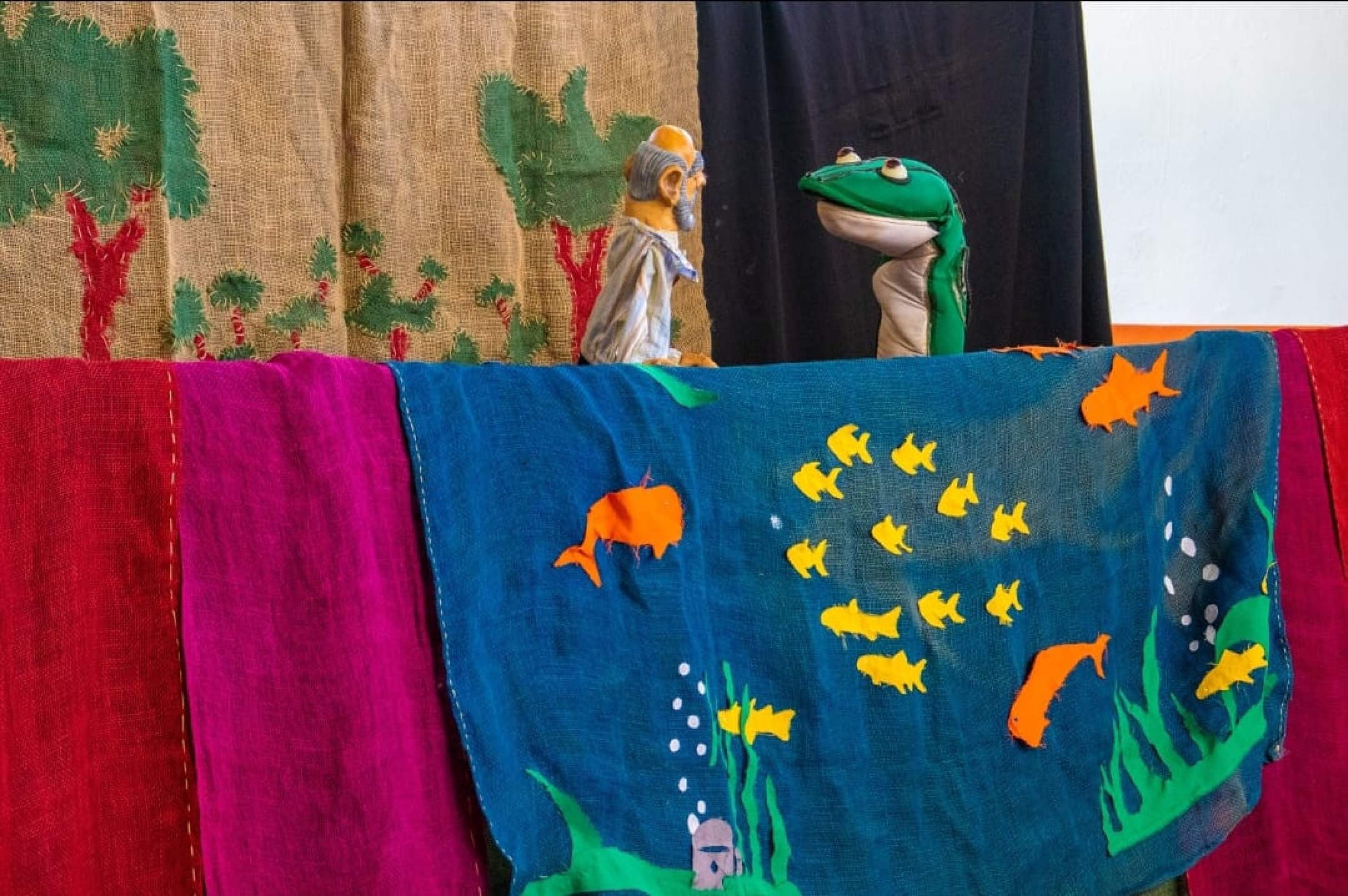 Máquina Cênica leva teatro de animação e bonecos para o Gama 