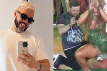 Belo debocha de Virginia Fonseca em show e surpreende fãs -  (crédito: Reprodução/Instagram)