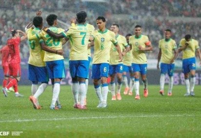 Já preparou a torcida pela Seleção -  (crédito: Foto: Rafaelribeirorio / CBF) -Já preparou a torcida pela Seleção -  (crédito: Foto: Rafaelribeirorio / CBF)