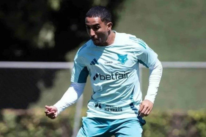 Visando o clássico, Cruzeiro usa Data Fifa para recuperação de Christian - (crédito: Gustavo Aleixo / Cruzeiro) Visando o clássico, Cruzeiro usa Data Fifa para recuperação de Christian - (crédito: Gustavo Aleixo / Cruzeiro)