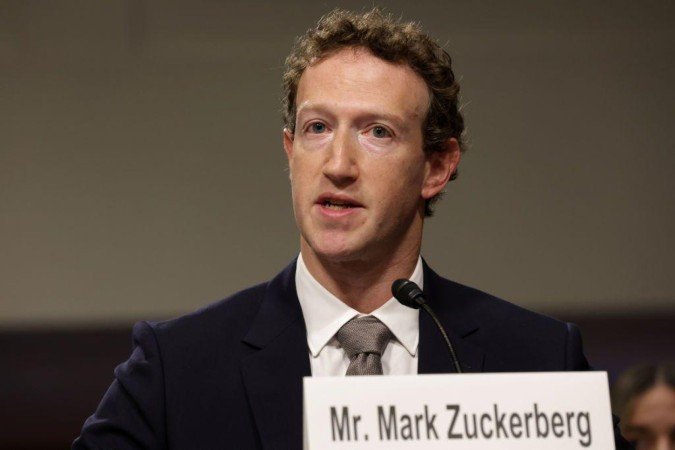Zuckerberg gastou cerca de US$ 110 milhões (cerca de 550 milhões de reais) em imóveis em um bairro de Palo Alto. -  (crédito: Bloomberg via Getty Images)