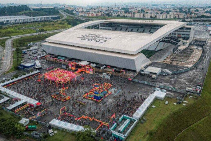 NeoQuímica Arena, o estádio do Corinthians - (crédito: Foto: Divulgação/Arena Corinthians) NeoQuímica Arena, o estádio do Corinthians - (crédito: Foto: Divulgação/Arena Corinthians)