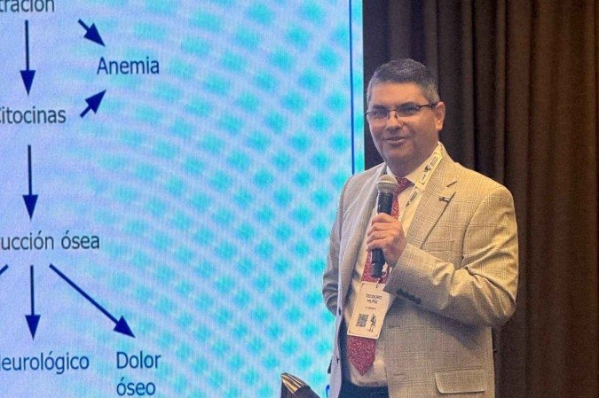 Teodoro Muñiz, líder de Hematologia da Pfizer no México: 