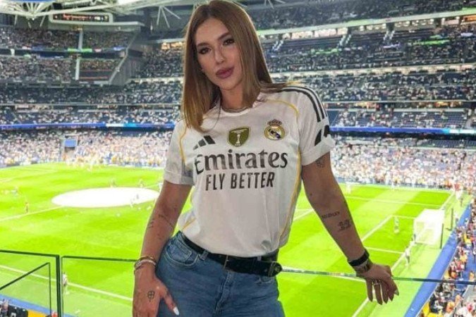 Virginia posta vídeo com música após gol de Vini Jr pelo Brasil -  (crédito: Reprodução Instagram)