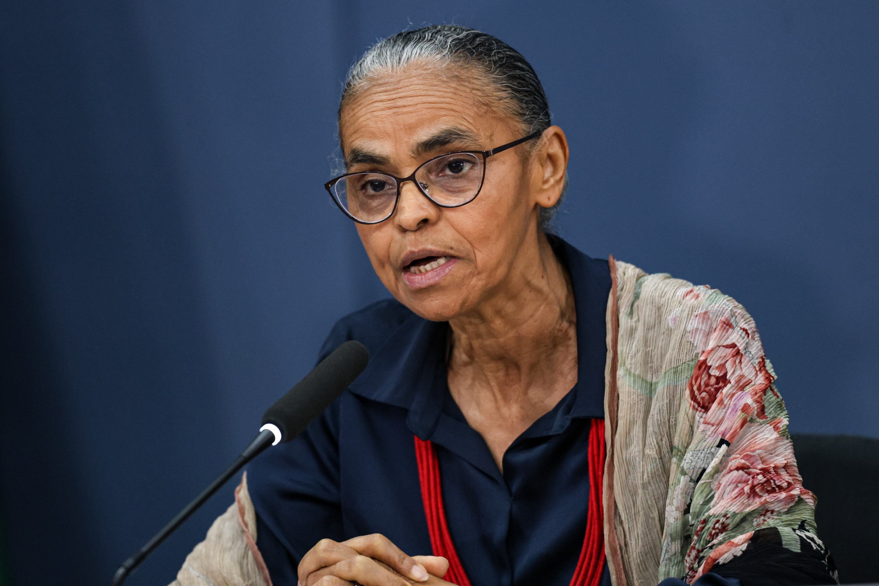 Marina defende que empresas de petróleo foquem na produção de energia com fontes limpas -  (crédito: Marcelo Camargo/Agência Brasil     )
