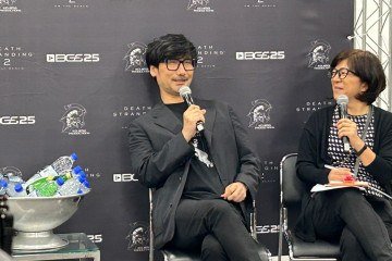 BGS 2025: Hideo Kojima comenta avanços técnicos em 'Death Stranding 2' - Khalil Santos/CB