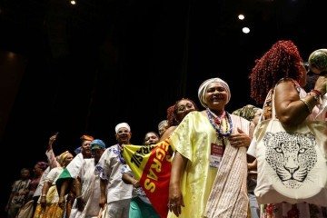 A 5ª Conferência Nacional de Promoção da Igualdade Racial (5ª Conapir) no Centro de Convenções Ulysses Guimarães, em Brasília, com o tema Igualdade e Democracia: Reparação e Justiça Racial -  (crédito: Marcelo Camargo/Agência Brasil)