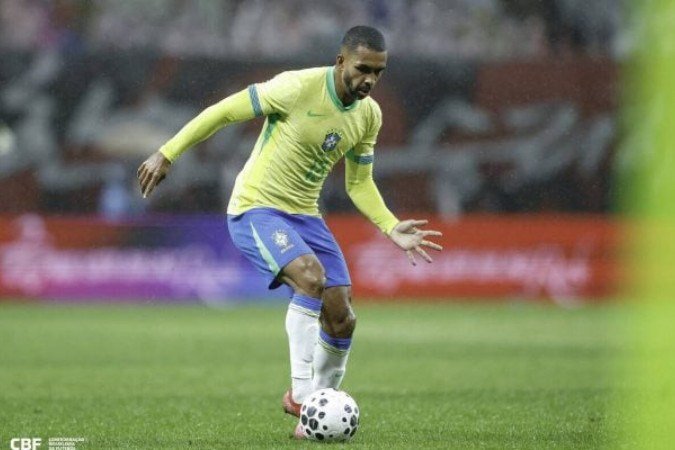 Paulo Henrique, do Vasco, estreou pela Seleção contra a Coreia do Sul -  (crédito: Foto: Rafael Ribeiro/ CBF)