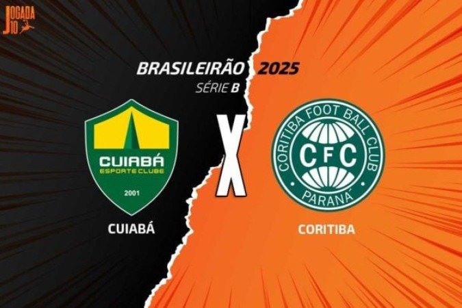 Cuiabá e Coritiba se enfrentam pela 32ª rodada da Série B -  (crédito: Foto: Arte/Jogada10)