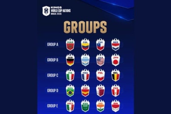 Brasil está no Grupo D, ao lado da Espanha, do Qatar e do Peru -  (crédito: Foto: Divulgação/Instagram)
