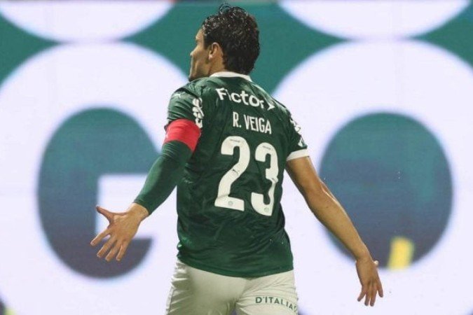 Veiga marcou contra o Juventude e vive boa fase com a camisa do Palmeiras - (crédito: Foto: Cesar Greco/Palmeiras) Veiga marcou contra o Juventude e vive boa fase com a camisa do Palmeiras - (crédito: Foto: Cesar Greco/Palmeiras)