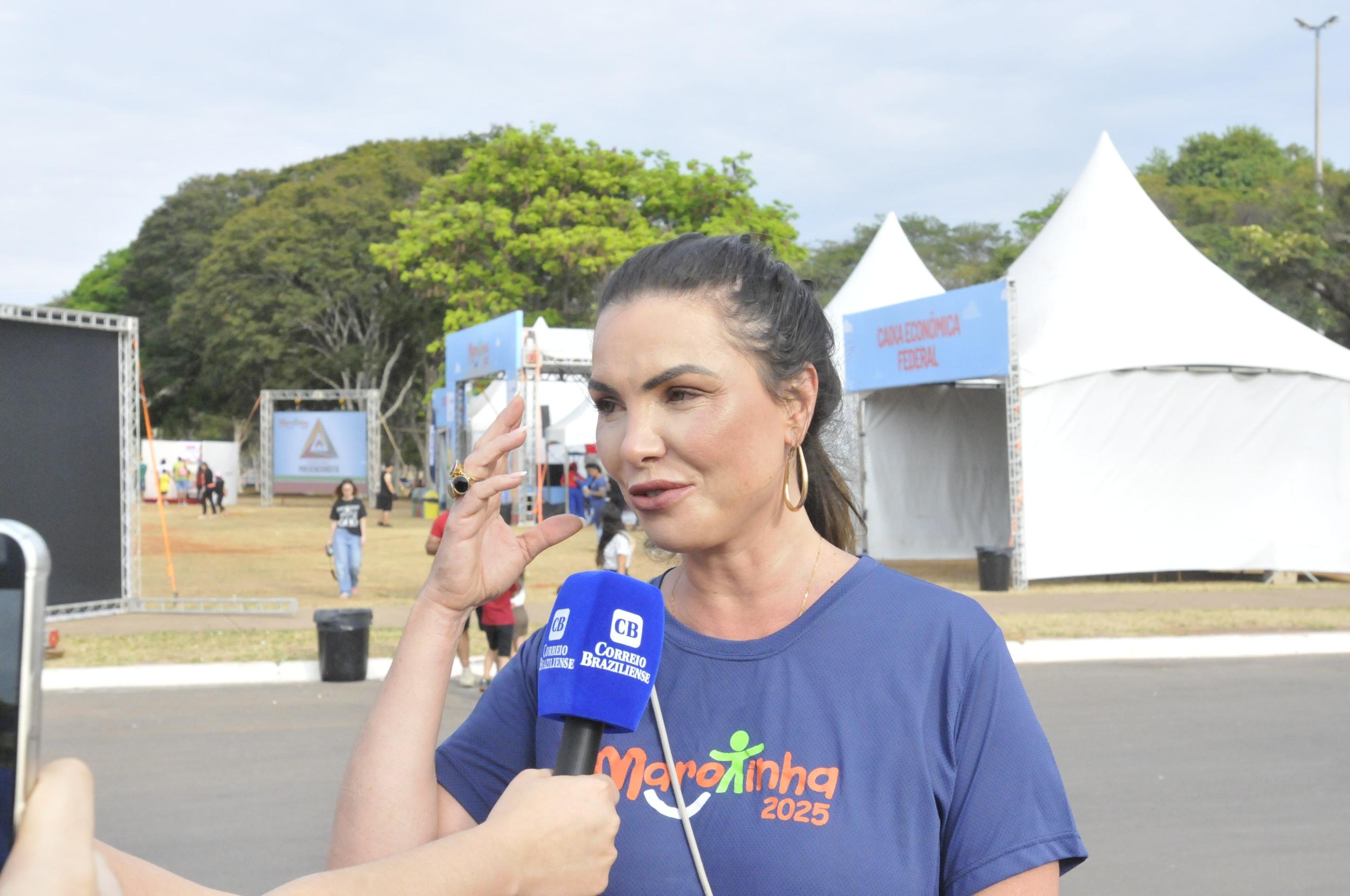   12.10.2025. Guilherme Felix CB/DA Press. Corrida Marotinha 2025 Deputada Paula Belmonte.