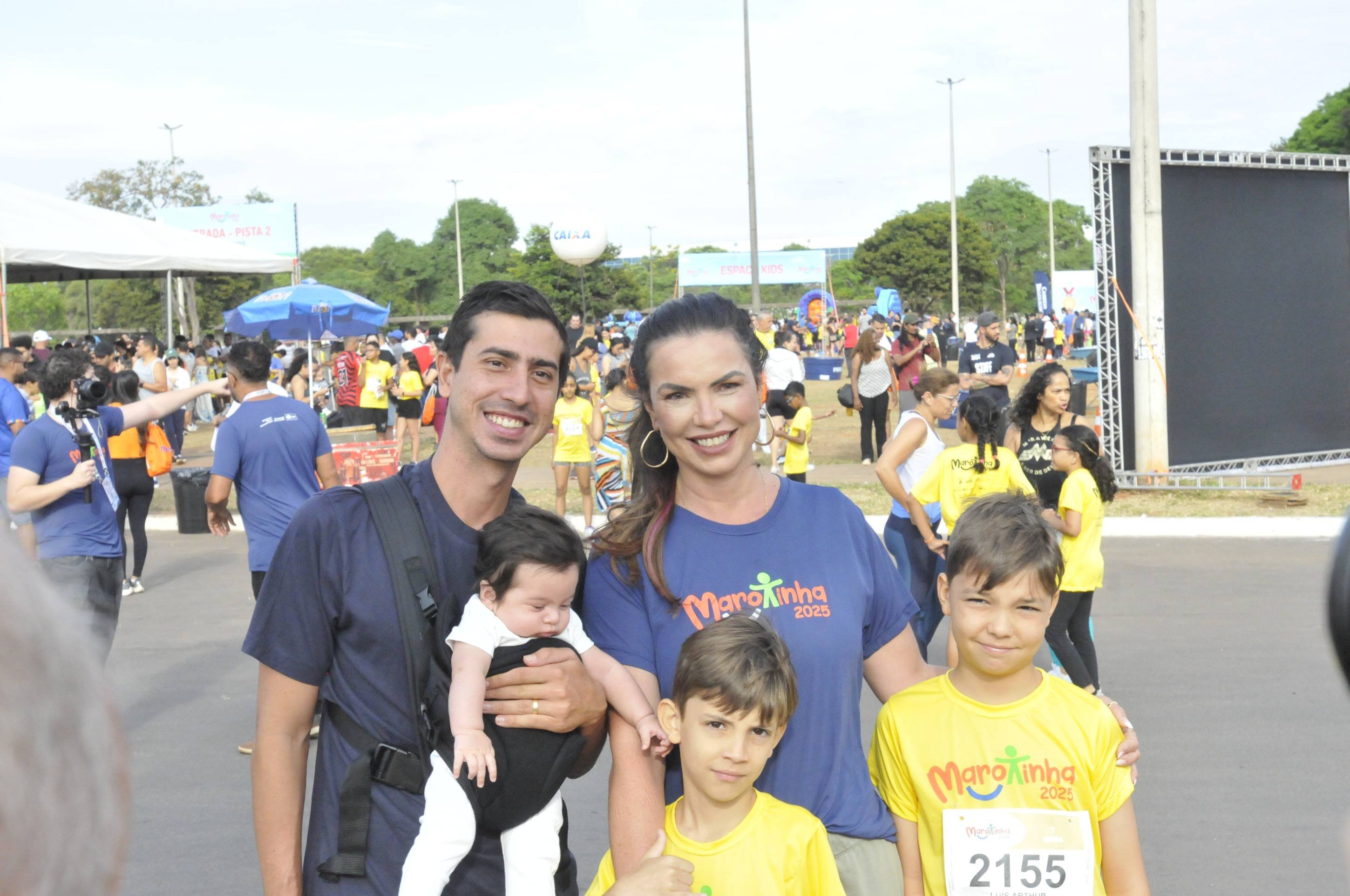   12.10.2025. Guilherme Felix CB/DA Press. Corrida Marotinha 2025 Deputada Paula Belmonte, Caio Bonfim
