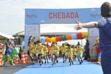A Marotinha tem como objetivo promover a prática esportiva de forma lúdica e segura -  (crédito:   Guilherme Felix CB/DA Press)