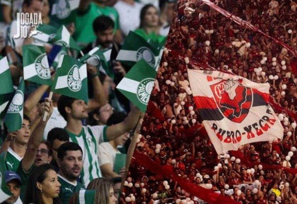 Foto: Cesar Greco/Palmeiras/Adriano Fontes/Flamengo