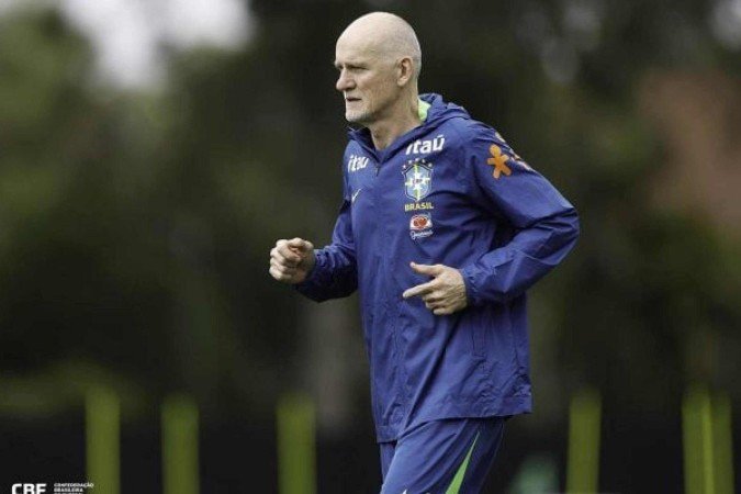 Taffarel elogia Hugo Souza e pede personalidade a Bento na Seleção -  (crédito: Foto: Rafael Ribeiro/CBF)