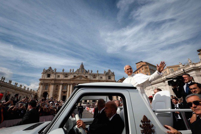 Lula se reúna com papa Leão 14 no Vaticano na segunda-feira -  (crédito: Reuters)