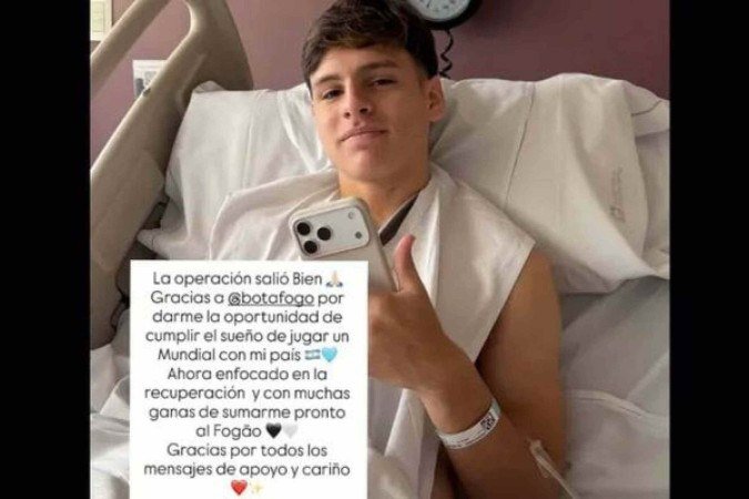 Montoro posta agradecimento ao Botafogo por sonho realizado - (crédito: Reprodução/Instagram) Montoro posta agradecimento ao Botafogo por sonho realizado - (crédito: Reprodução/Instagram)