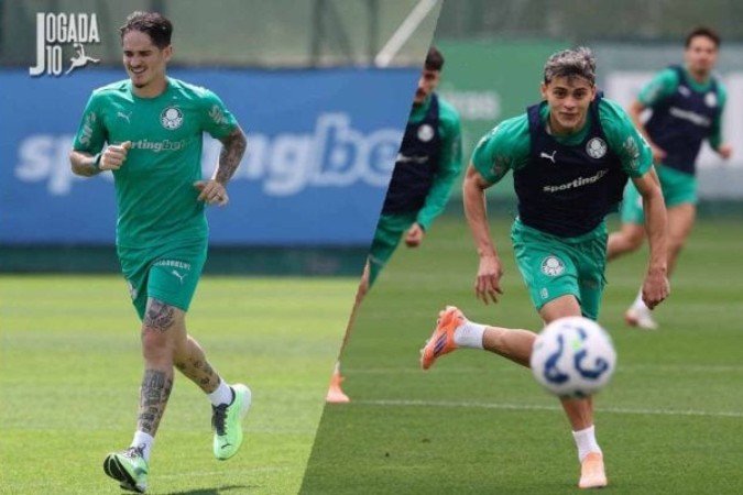 Treino de terça-feira vai determinar retorno dos jogadores -  (crédito: Foto: Cesar Greco/Palmeiras)