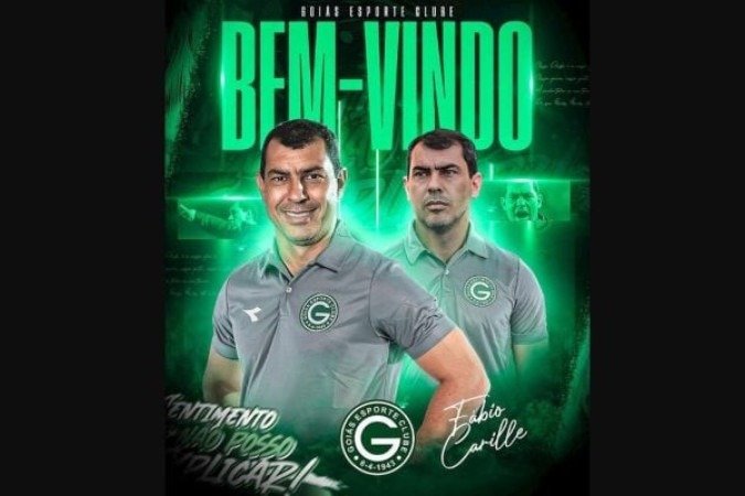 Carille chega ao Goiás após sequência de cinco jogos sem vencer - (crédito: Foto: Divulgação/Goiás EC) Carille chega ao Goiás após sequência de cinco jogos sem vencer - (crédito: Foto: Divulgação/Goiás EC)