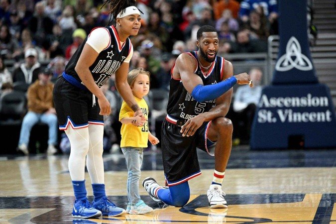 Harlem Globetrotters já se apresentaram neste ano em Fortaleza, Recife, Belém, São Paulo e Santa Catarina - (crédito: Divulgação) Harlem Globetrotters já se apresentaram neste ano em Fortaleza, Recife, Belém, São Paulo e Santa Catarina - (crédito: Divulgação)