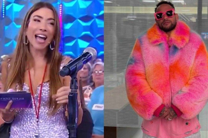 Patrícia Abravanel faz chacota de Neymar ao vivo no SBT -  (crédito: SBT/Instagram)