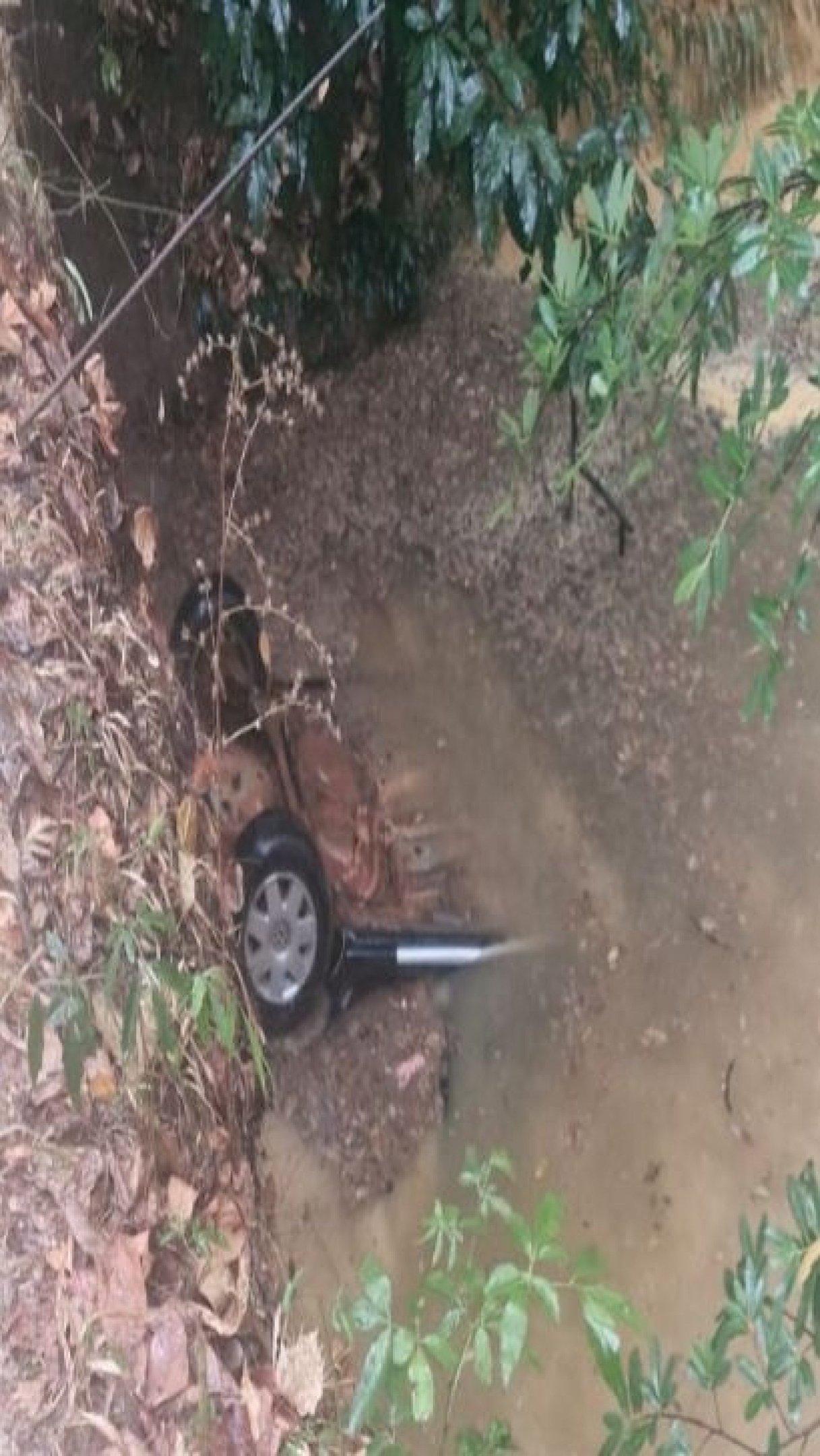 Sete pessoas morrem após carro cair em rio em Águas Lindas (GO)