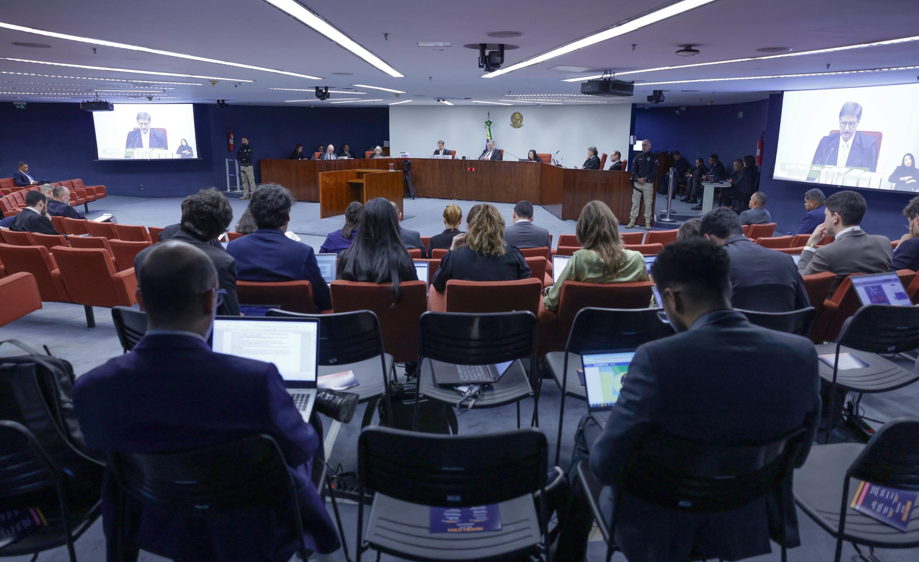 Gonet sustentou que a atuação do grupo envolveu ataques virtuais a instituições e mobilização de civis e militares contra o resultado das urnas -  (crédito:  Rosinei Coutinho/STF)