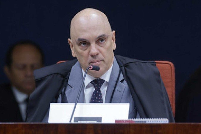 Pedido tem como base as mensagens atribuídas a assessores de Alexandre de Moraes, que indicariam o uso da Assessoria Especial de Enfrentamento à Desinformação (AEED) para perseguir opositores -  (crédito:  Rosinei Coutinho/STF)