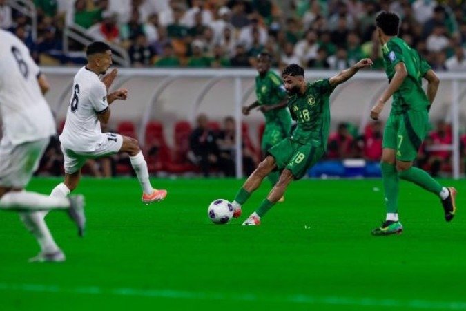 Arábia Saudita empata com o Iraque e se garante na Copa do Mundo 2026 - (crédito: Foto: Reprodução) Arábia Saudita empata com o Iraque e se garante na Copa do Mundo 2026 - (crédito: Foto: Reprodução)
